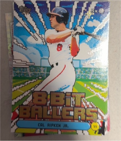 2026 Topps Series 1 #8B-15 Cal Ripken Jr. 8 Bit Ballers — front