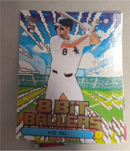 2026 Topps Series 1 Celebration #8B-4 Kyle Teel 8 Bit Ballers Rookie — front