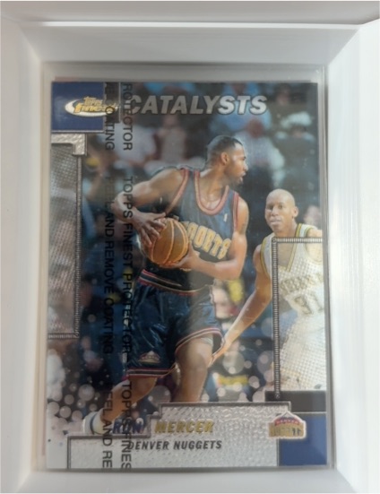 1999-00 Topps Finest #242 Ron Mercer — front