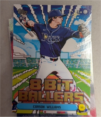 2026 Topps Series 1 #8B-23 Carson Williams — front