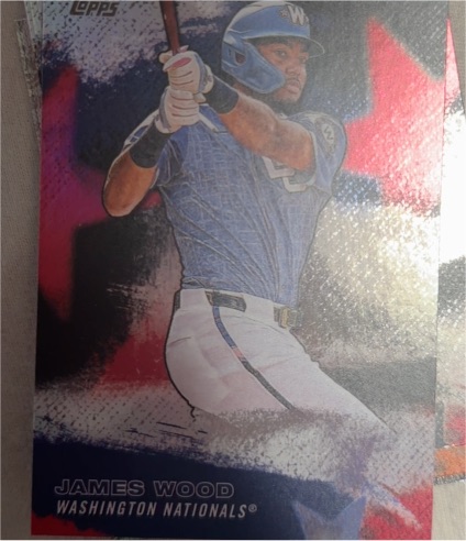 2026 Topps Series 1 Stars Of The MLB #SMLB-17 James Wood — front