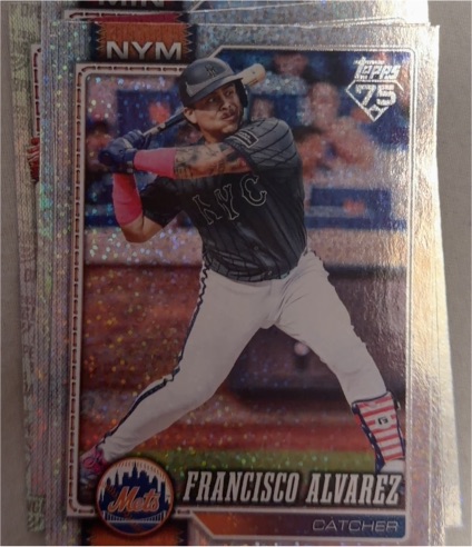 2026 Topps Series 1 #337 Francisco Alvarez — front