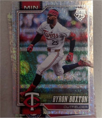 2026 Topps Series 1 #255 Byron Buxton — front