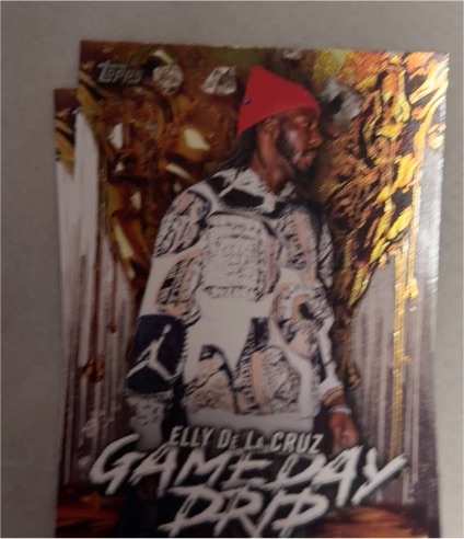 2026 Topps Celebrations GAME DAY DRIP #GD-1 Elly De La Cruz — front