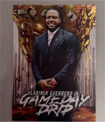 2026 Topps Celebrations #GD-12 Vladimir Guerrero Jr. Game Day Drip — front