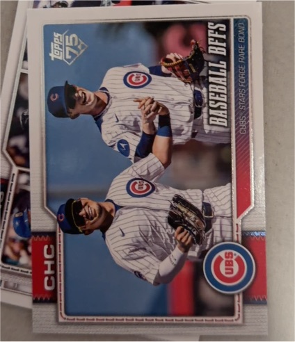 2026 Topps Series 1 #126 Baseball BFFS George 'Rare' Bond — front