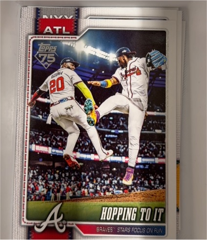 2026 Topps Series 1 #118 Hopping To It Ronald Acuña Jr. / Marcell Ozuna — front