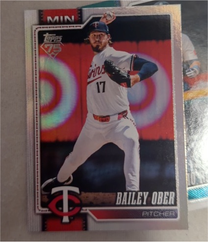 2026 Topps #31 Bailey Ober — front