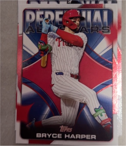 2026 Topps Series 1 Celebration Perennial All-Stars #PAS-10 Bryce Harper — front