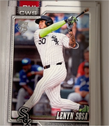 2026 Topps Series 1 #56 Lenyn Sosa — front
