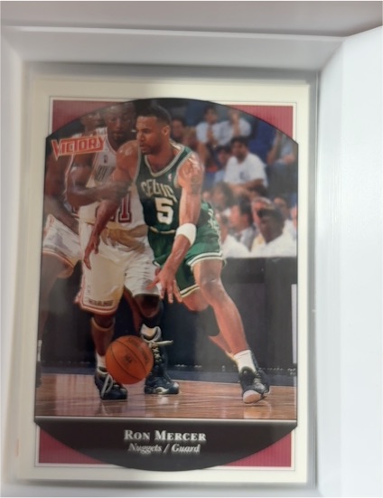 1999-00 Upper Deck Victory #16 Ron Mercer — front