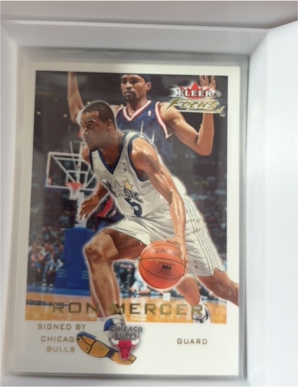 2000-01 Fleer Focus #99 Ron Mercer — front
