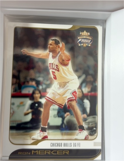 2001-02 Fleer Focus Jersey Edition #78 Ron Mercer — front