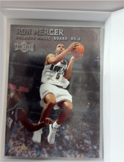 1999-00 Skybox Metal #131 Ron Mercer — front
