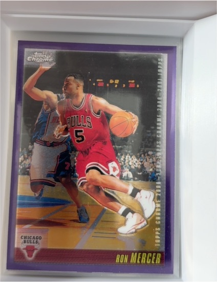 2000-01 Topps Chrome #134 Ron Mercer — front