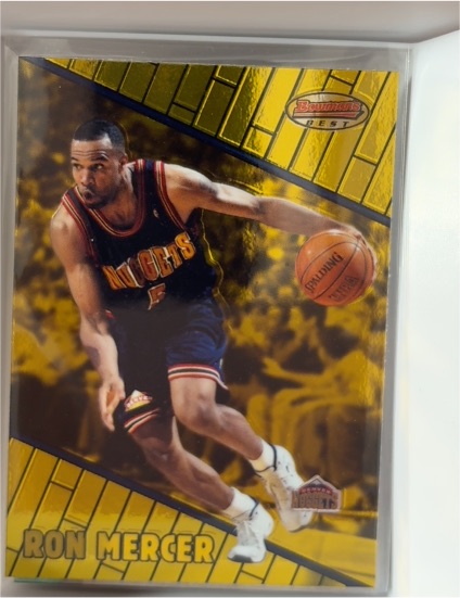 1999-00 Bowman's Best #59 Ron Mercer — front