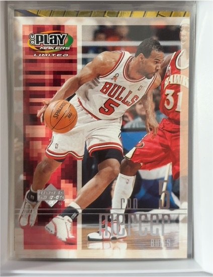 2001-02 Upper Deck Playmakers Limited #10 Ron Mercer — front