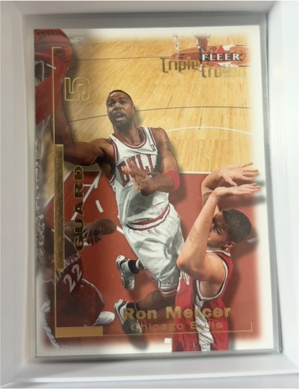 2000 Fleer Triple Crown #5 Ron Mercer — front