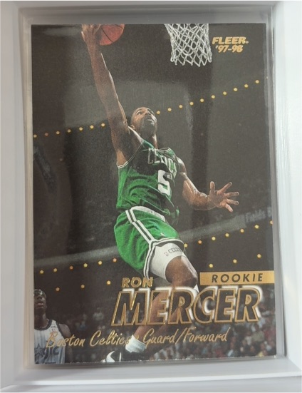 1997-98 Fleer #242 Ron Mercer Rookie — front
