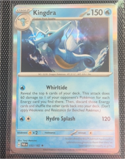 2023 Pokémon #032 Kingdra — front