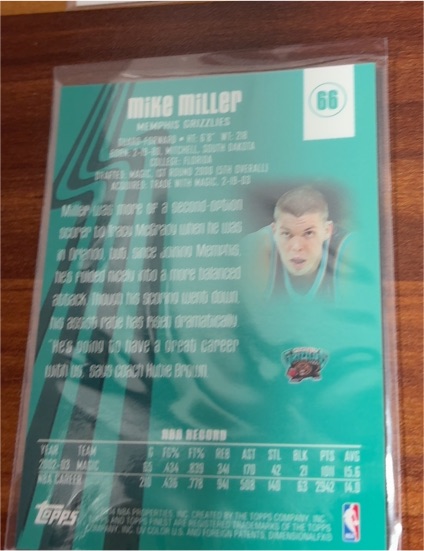 2003-04 Topps 1st Edition #66 Mike Miller — front