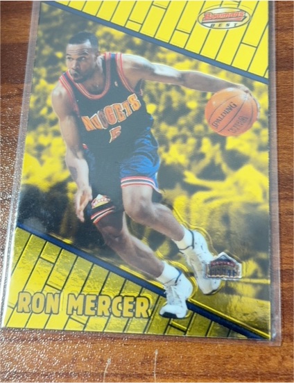2000 Bowman's Best #59 Ron Mercer — front