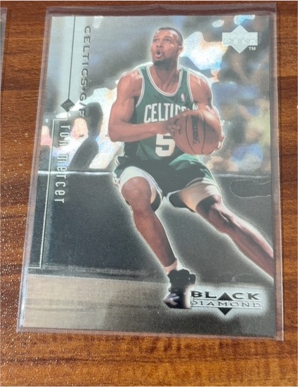 1998-99 Upper Deck Black Diamond #19 Ron Mercer — front