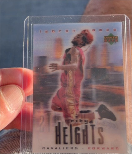2003 Upper Deck City Heights #NNO LeBron James — front