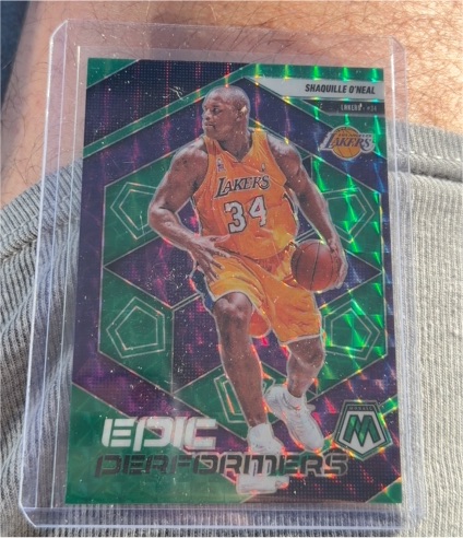 2024-25 Panini Mosaic Epic Performers #16 Shaquille O'Neal — front