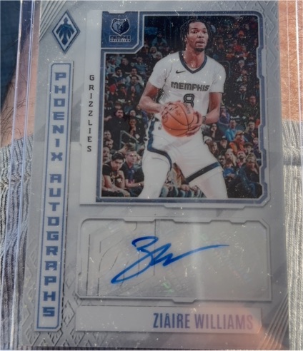 2023-24 Panini Phoenix Autographs #PA-ZWI Ziaire Williams — front