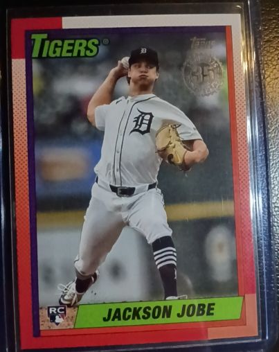 2025 Topps Series 2 1990 35th Anniversary #90B2-44 Jackson Jobe — front
