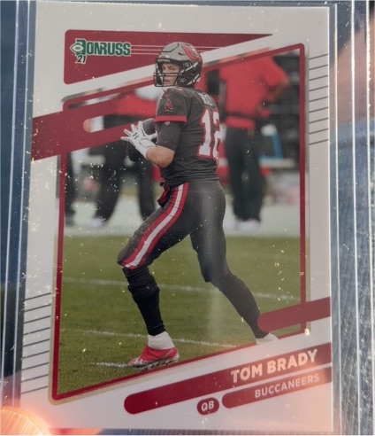 2021 Donruss #1 Tom Brady Tampa Bay Buccaneers — front