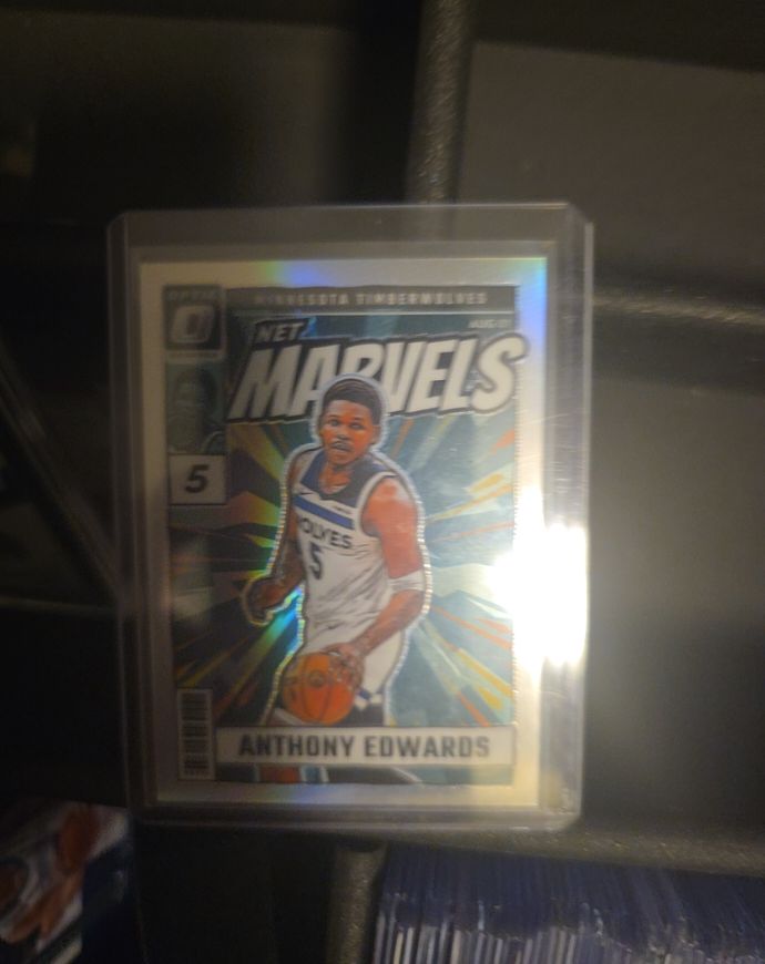 2024-25 Panini Donruss Optic Net Marvels #3 Anthony Edwards — front