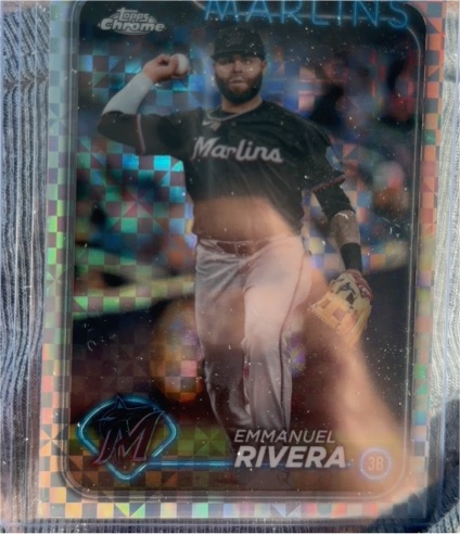 2024 Topps Chrome Update #USC181 Emmanuel Rivera — front