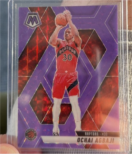 2024-25 Panini Mosaic #18 Ochai Agbaji — front