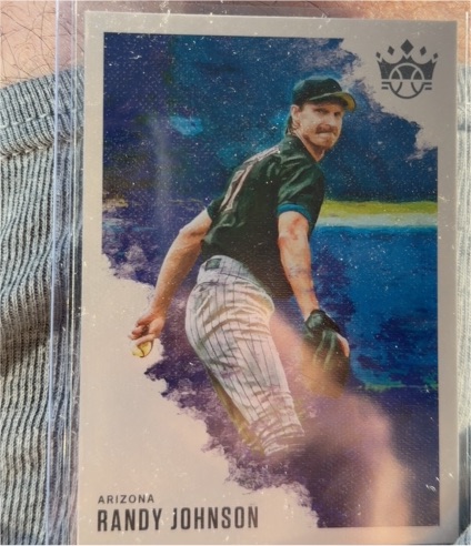 2020 Panini Diamond Kings #92 Randy Johnson Arizona Diamondbacks — front