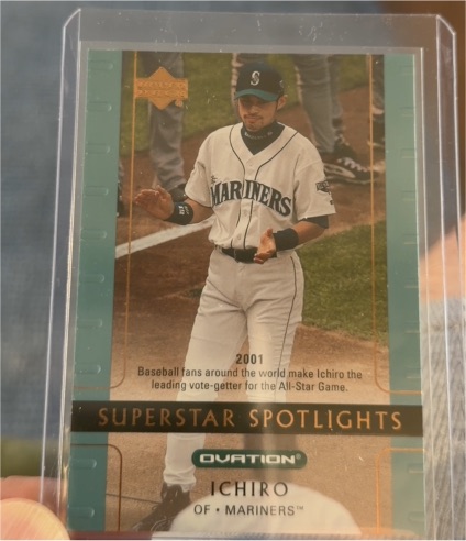 2002 Upper Deck Ovation #91 Ichiro Suzuki — front