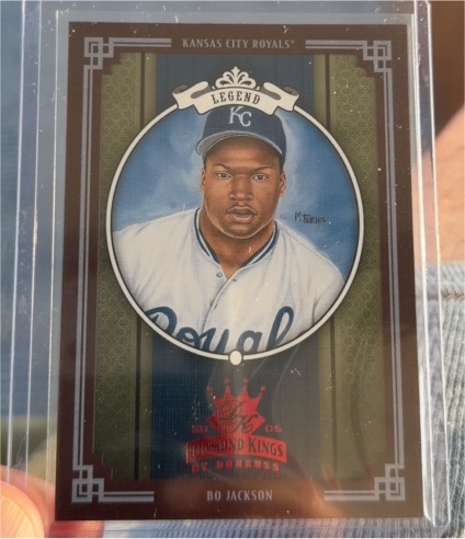 2005 Donruss Diamond Kings #288 Bo Jackson — front