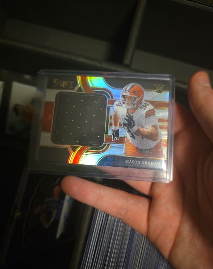 2025 Panini Select Mason Graham Rookie Patch #RSW-MGM — front