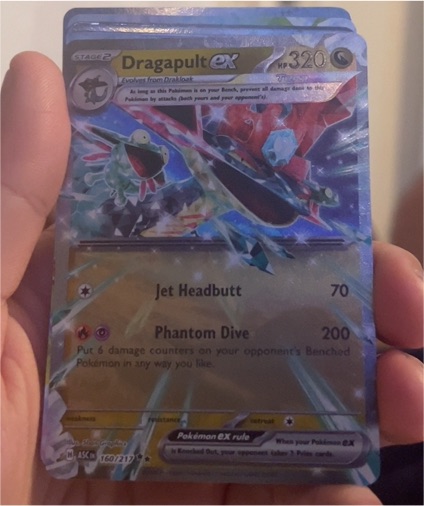 2022 Pokémon TCG Scarlet & Violet Twilight Masquerade #130 Dragapult ex — front