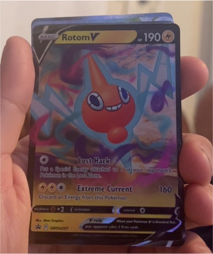 Pokemon TCG Rotom V SWSH257 Sword & Shield Promo — front
