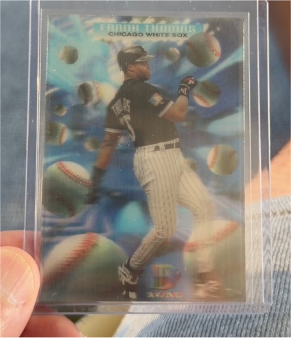 1995 Topps DIII Zone #DIIIZ1 Frank Thomas — front