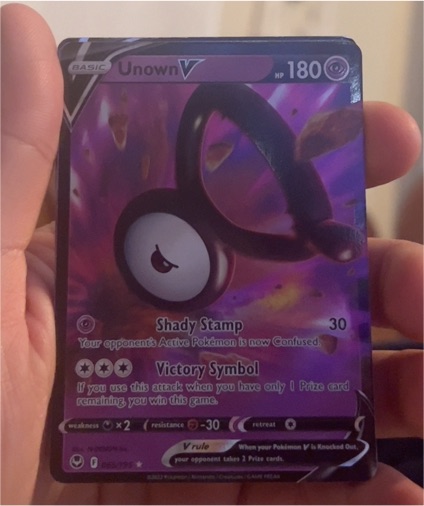 2022 Pokémon #65 Unown V — front