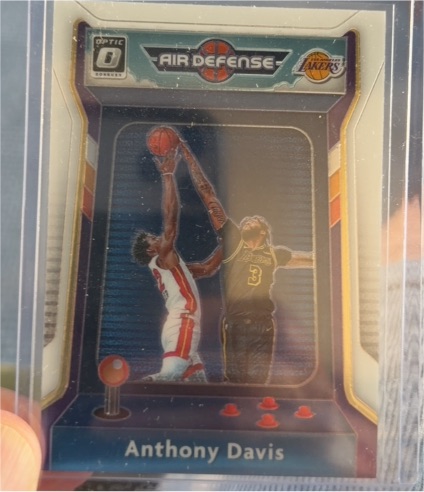 2020-21 Panini Donruss Optic #5 Anthony Davis — front
