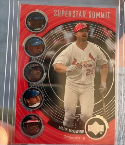 2002 Upper Deck Superstar Summit #SS3 Mark McGwire — front