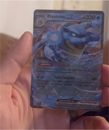 2022 Pokémon TCG Scarlet & Violet 151 #009 Blastoise EX — front