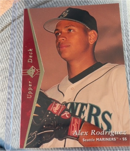 1995 Upper Deck SP #188 Alex Rodriguez — front