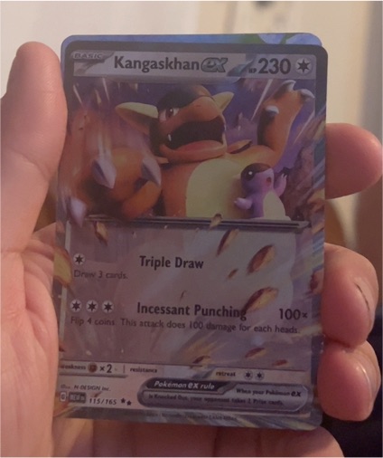 2023 Pokémon Scarlet & Violet 151 #115 Kangaskhan ex — front