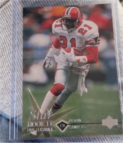 1997 Upper Deck #37 Deion Sanders — front