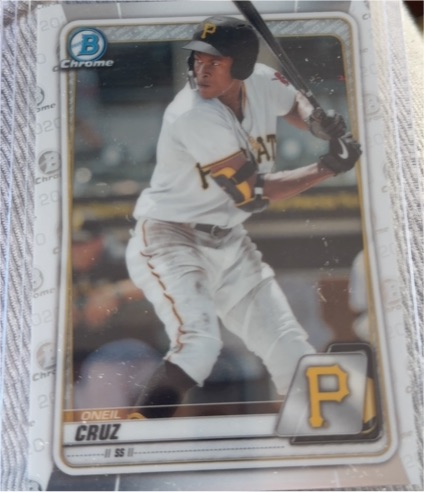 2020 Bowman Chrome Prospects #BCP-111 Oneil Cruz — front